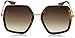 Gucci GG 0106 S- 002 002 HAVANA / BROWN / GOLD Sunglasses