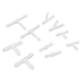 Mean Mug Auto 21149-23819F Windshield Washer Hose I Y T Splitter Connector Multi-Pack (10 Total Pieces) - Universal