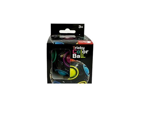 noris Tricky Color Ball – farbenfrohes Geschicklichkeitsspiel für Kinder ab 3 Jahren – Motorikspiel zur Förderung von Konzentration und Koordination – buntes Kugelspiel für Jungen Mädchen Spielspaß thumbnail 3