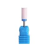 SpeTool Ceramic Nail Drill Bit Cylinder Smooth Top 3/32