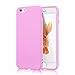 technext020 iPhone 6S Pink Case, Shockproof Ultra Slim Fit Silicone TPU Soft Gel Rubber Cover Shock Resistance Protective Back Bumper for iPhone 6 Pink primary