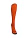 MadSportsStuff Player Id Jersey Number Socks Over The Calf Length Orange and Black
