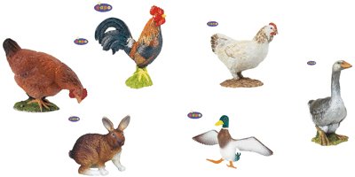 quels sont les animaux de basse cour