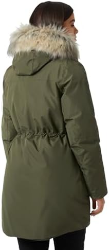Femmes W Senja Parka, Vert, S