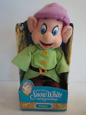 Disney Vintage Snow White and the Seven Dwarfs Dopey Plush Toy