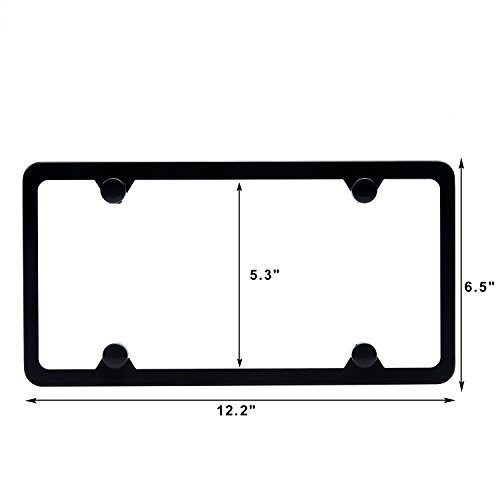 3 Ohuhu+License+Frames+Aluminum+Screws