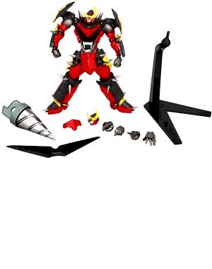 Revoltech: 058 Gurren Lagann Fulldrillized Action Figure