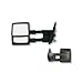 Fit System - 61185-86F Towing Mirror Pair for Ford F150 extendable, w/Turn Signal/Puddle lamp, Textured Black, Foldaway, Heated Power