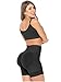 Salome 0321 Fajas Colombianas Calzones Levanta Cola/Gluteos/Pompis Butt Lifter Shapewear Panties Hip Enhancer Shaper Shorts for Women Black 2XL