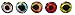 Brule 3-D Hard Epoxy Eyes (Combo2, 5mm)