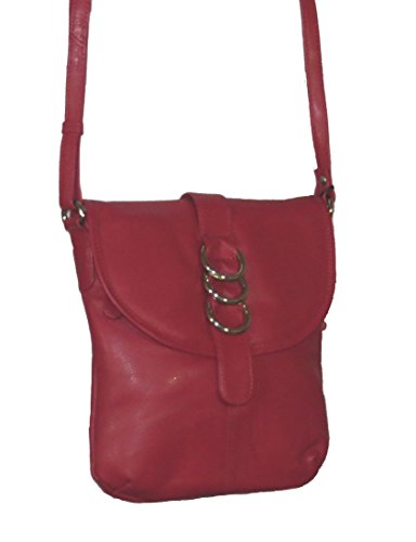 image for Pielino Leather Crossbody Handbag 130 (Black), womens