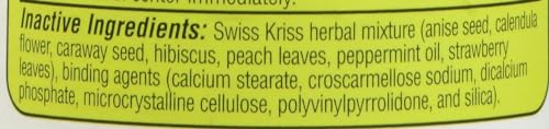 SWISS KRISS Laxative HRBL, 250 Ounce