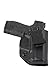 Stealth Mode S&W M&P Shield Kydex Inside the Waistband Holster - Made in the USA - Custom Molded to Fit all Smith & Wesson M&P Shield Calibers