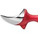 Tovolo Tilt Up Ice Cream Scoop, Ergonomically Balanced Handle, Chrome Plated, Dishwasher Safe, Candy Apple Red