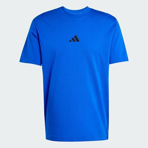 Uomo Essentials Small Logo Single Jersey Shirt, Team Royal Blue/Black, S