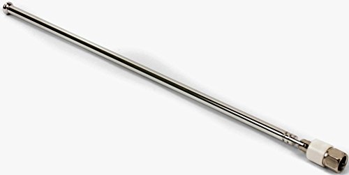 Williams Sound ANT 028 39" Telescoping Whip Antenna with 180 Degree Swivel Connector For use with PPA T45, PPA T45NET and PPA T27 Transmitters, Frequency 72-76 MHz FM, Use with large-area FM transmitters