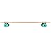 Playshion 39 Inch Drop Through Freestyle Longboard Skateboard Cruiser
