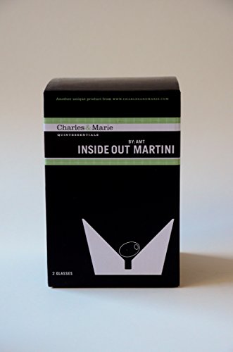 Charles and Marie | InsideOut-Collection | doppelwandige Design Martini- & Cocktailgläser | 2er-Geschenkset zur Hochzeit… – Bild 7