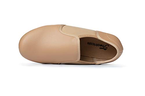 Theatricals Child Neoprene Insert Tap Shoes T9100CTAN11.5 Tan 11.5 M US Little Kid - Thumbnail 5