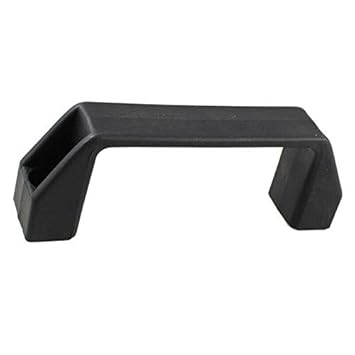 Electroprime 5x Black 90 Mm 8 9 Cm Hole Spacing Plastic Cabinet