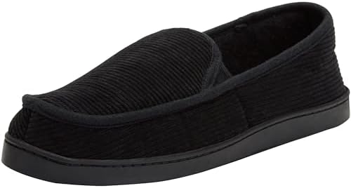 TOMS Ezra Mens Slippers Size 9.5 Black Quilted Polyester Fleece Comfortable NEW Amazon.com | TOMS Men main image 3