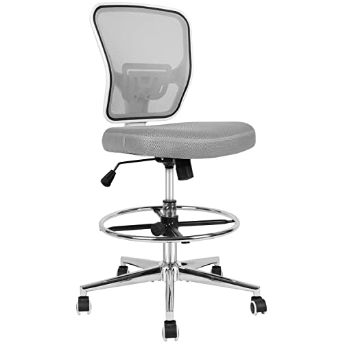 Drafting Chair, Tall Office Chair for Standing Desk, Drafting Stool