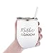 Mother of the Groom Engraved Stainless Steel Tumbler Cup with Lid and Straw - Gift for Mom, Bride, Bridal Shower, Wedding, Engagement Party - Wedding Party Tumblers, Travel Mug for Grooms Mom