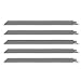 12 Inch Extra Long Stainless Steel Reciprocating Saw Blades for Food Cutting - 10 TPI Tooth Stainless Steel Sawzall Blade Special Design for Cutting Frozen Meat, Beef Chubs, Turkey, Bone (5 Pack)
