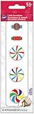 Wilton Royal Icing Decorations 5/Pkg-Gingerbread Colorful Candy