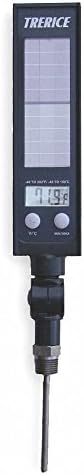 Trerice Digital Solar Powered Thermometer, Blue - SX9560405