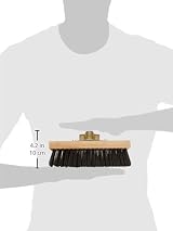 Cottam Heavy Duty Steel Wire Broom Head 9" Wood Back & Zinc Socket view 4
