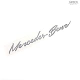 Griben Detailkorea Car Metal Sticker Chrome Pair Decal 60059 for Mercedes-Benz & AMG