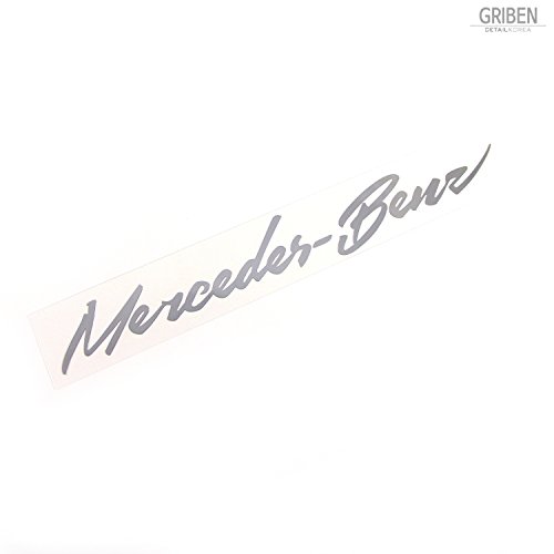 Detailkorea Griben Car Metal Sticker Chrome Pair Decal 60059 for Mercedes-Benz & AMG
