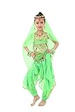Cielary Kids Girls Belly Dance Halter Top Harem