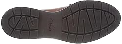 Clarks Women's Oxfords Loafer, Tan Leather, 38 EU