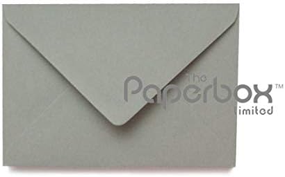 C6 Smoke Grey Envelopes (50 Pack)