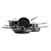 Calphalon 11-Piece Pots and Pans Set, Nonstick Kitchen Cookware with Stay-Cool Handles, Dishwasher and Metal Utensil Safe, Black Calphalon 11-Piece Pots and Pans Set, Nonstick Kitchen Cookware with Stay-Cool Handles, Dishwasher and Metal Utensil Safe, Black
