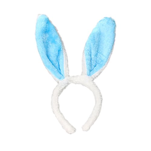 image for Kariwell Easter Gift, Easter Boys Girls Adult Hair Band Plush Rabbit E