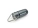Bullet 02 - Mini Tactical LED - World's Smallest LED Flashlight Keychain Light (Gunmetal)