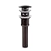 KES Bathroom Faucet Vessel Vanity Sink Pop Up Drain Stopper with Overflow Oil Rubbed Bronze, S2008A-ORB primary