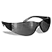 RUGGED BLUE Diablo Safety Glasses - Gray Frame - 1 Pack | Gray Lens for UV Protection