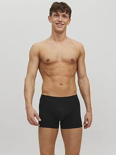 Herren Jactone in Tone Trunks 5 Pack Boxer Shorts, Schwarz, S EU