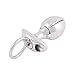 TERNENCE Metal Openable Anal Plugs 304 Stainless Steel Heavy Adjustable A-nus Lock with Handles Sex Toys Adult Games Men's Chastity Device GS001