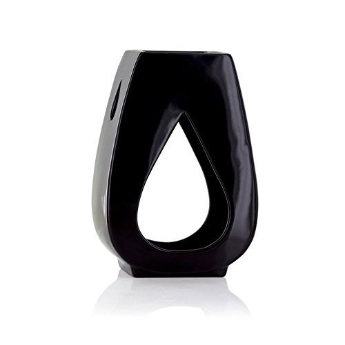 Ashleigh & Burwood Ceramic Oil Burner Droplet (Black)