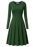 KIRA Swing Dress, Women's Long Sleeve Casual Swing Dress 17033-8 Medium
