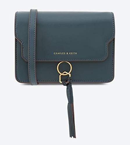 charles and keith tassel detail crossbody bag