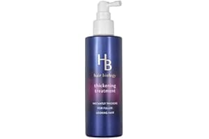 Hair Biology Thickening Treatment 6.4 Fl Oz. Infused with Biotin for Fine Thin or Flat Hair. For Fuller Looking Hair.