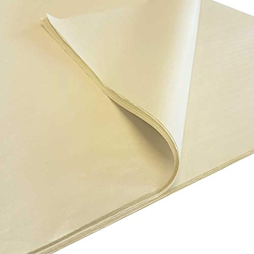A4 Tissue Paper 100 Sheets for Gift Wrap Party Craft Acid Free (Cream)