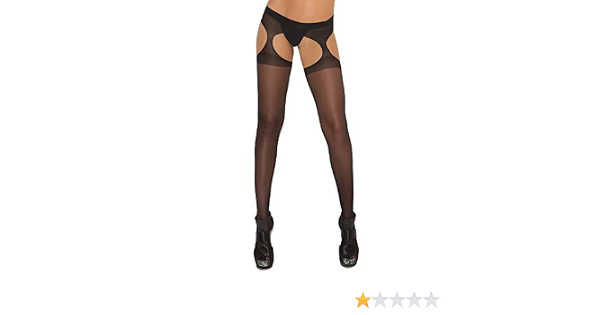 Womens Sexy Sheer Crotchless 