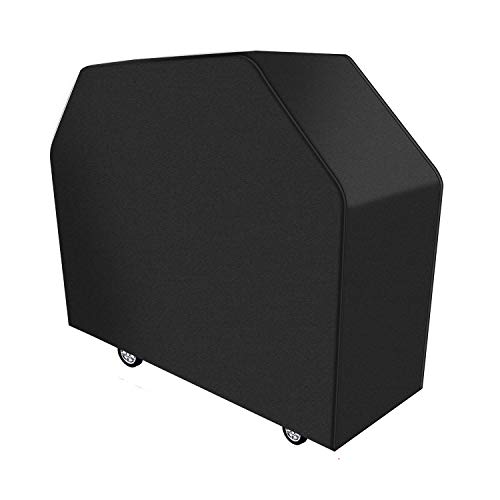SUPCOOKI 210D 58-inch Heavy Duty Waterproof Outdoor Gas BBQ Grill Cover Fit for Weber, Brinkmann,Char Broil Non Faded UV Resistant